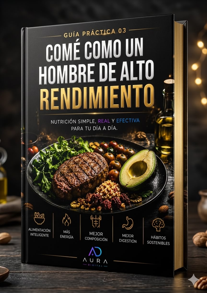 COMÉ COMO UN HOMBRE DE ALTO RENDIMIENTO.