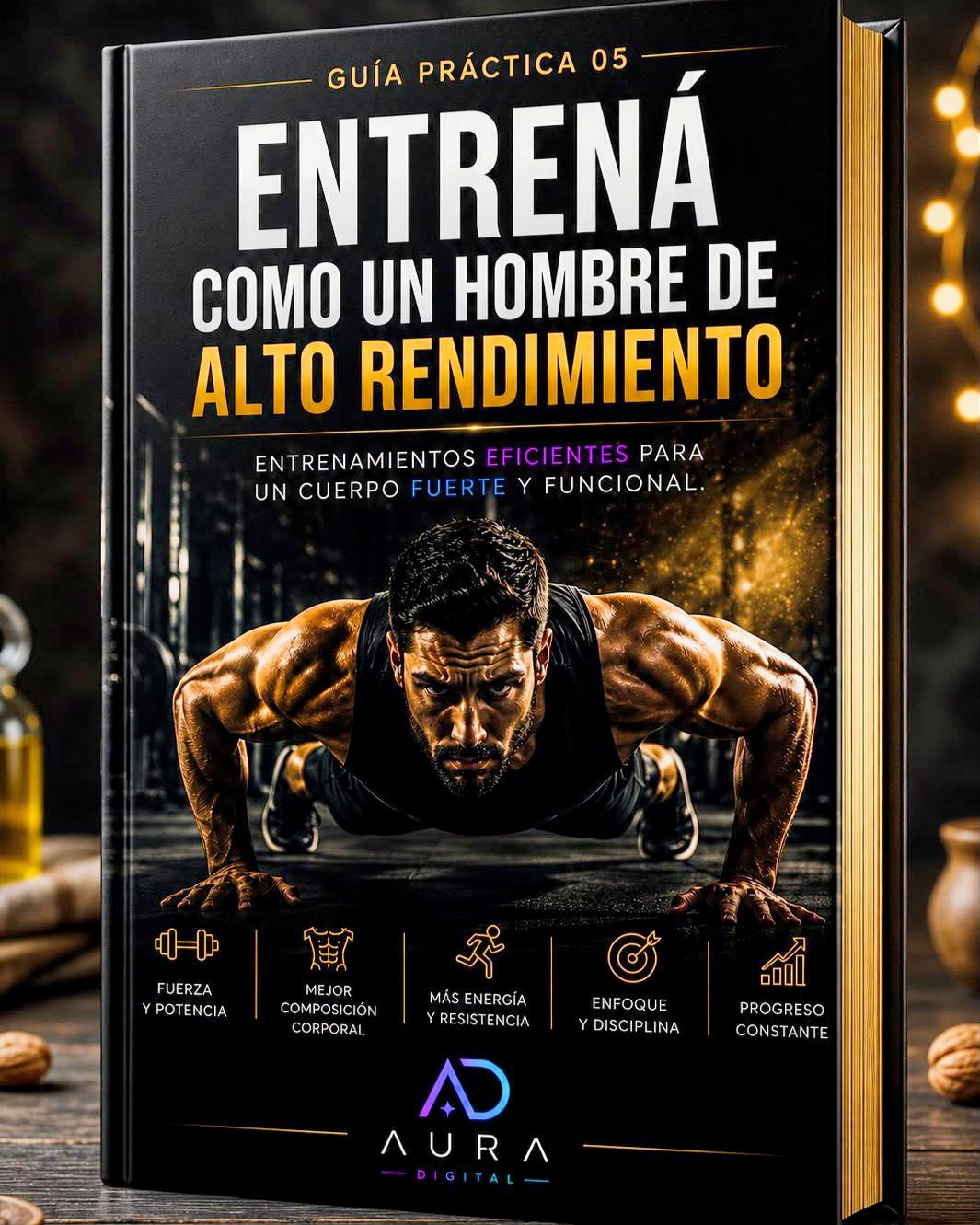 ENTRENÁ COMO UN HOMBRE DE ALTO RENDIMIENTO.