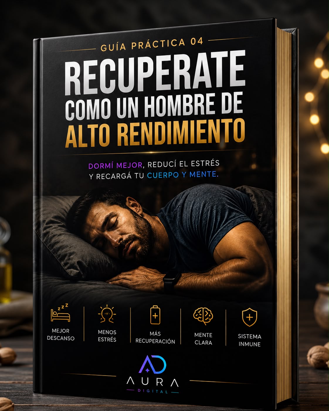 RECUPERATE COMO UN HOMBRE DE ALTO RENDIMIENTO.