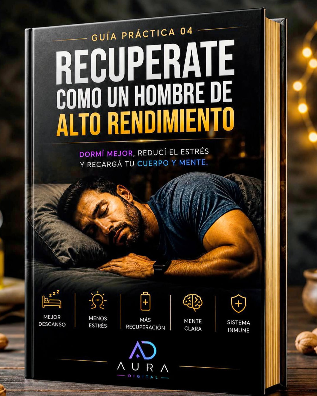 RECUPERATE COMO UN HOMBRE DE ALTO RENDIMIENTO.