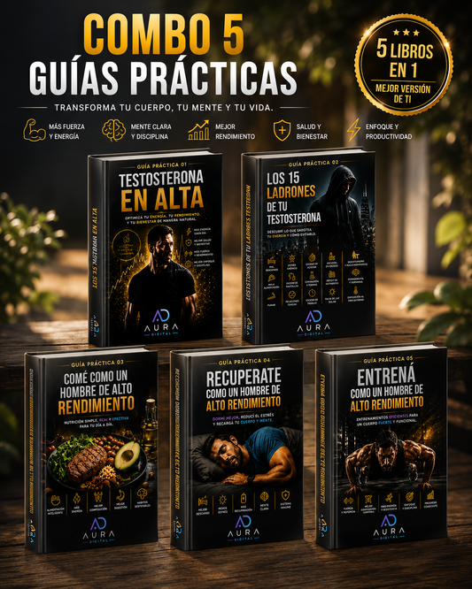 Colección Alto Rendimiento Masculino - Combo Completo