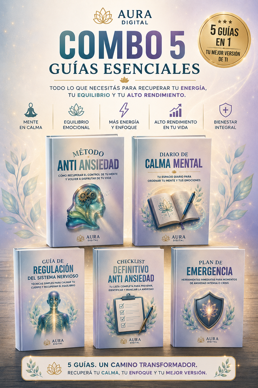 Método Anti Ansiedad – Combo Completo
