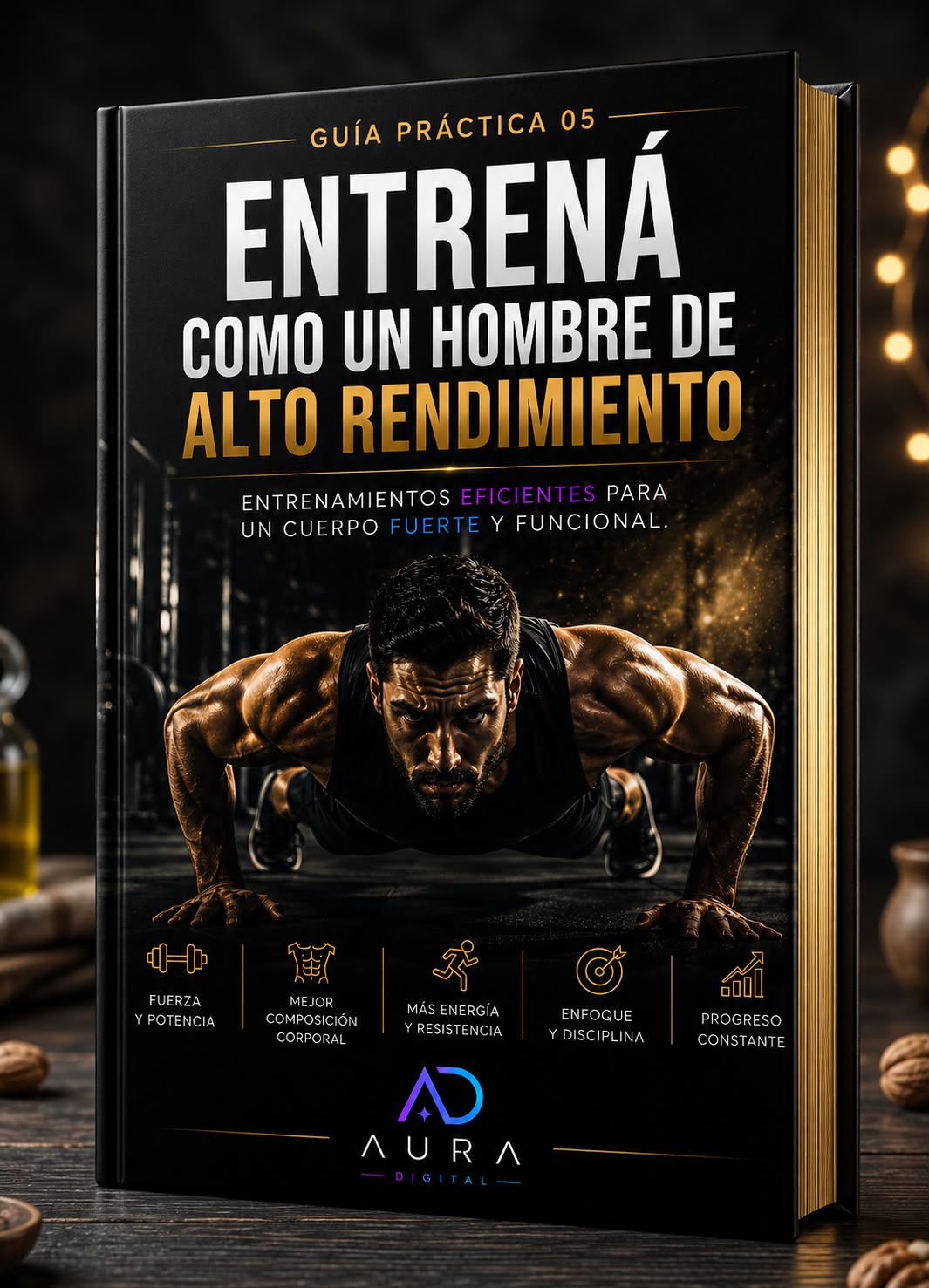 ENTRENÁ COMO UN HOMBRE DE ALTO RENDIMIENTO.