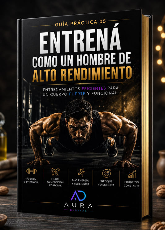ENTRENÁ COMO UN HOMBRE DE ALTO RENDIMIENTO.