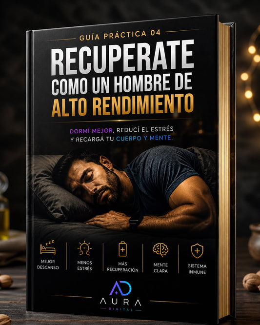 RECUPERATE COMO UN HOMBRE DE ALTO RENDIMIENTO.